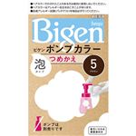 ホーユー ビゲン ポンプカラー つめかえ 5 ブラウン 1個