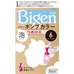 ホーユー ビゲン ポンプカラー つめかえ 6 ダークブラウン 1個