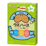 【1歳頃～】和光堂 1歳からのおやつ＋DHA ウェハース ヨーグルト風味 1枚×8