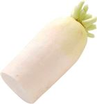 青森・北海道産などの国内産 だいこん 1／2カット（上）