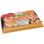 【9／12（金）～9／15（日）配送限定】【12時以降配送限定】魚屋自慢の大赤えび入り握り鮨 18貫