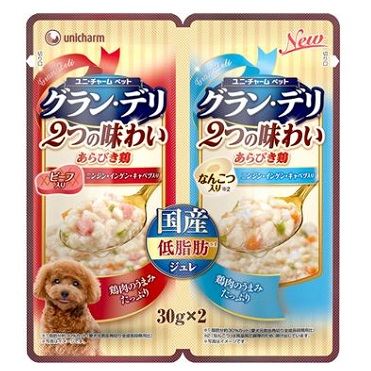 おうちでイオン イオンネットスーパー ユニチャーム グラン デリ 2つの味わい パウチ ジュレ 成犬用 ビーフ 軟骨 30g 2 おうちでイオン イオンネットスーパー ユニチャーム グラン デリ 2つの味わい パウチ ジュレ 成犬用 ビーフ 軟骨 30g 2