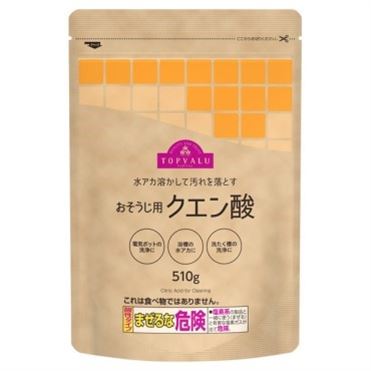 おうちでイオン イオンネットスーパー トップバリュ ベストプライス クエン酸 510g