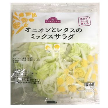 おうちでイオン イオンネットスーパー トップバリュ オニオンとレタスのミックスサラダ 1パック