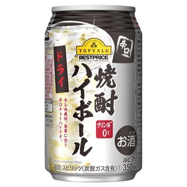おうちでイオン イオンネットスーパー トップバリュ ベストプライス 辛口焼酎ハイボール ドライ 350ml おうちでイオン イオンネットスーパー トップバリュ ベストプライス 辛口焼酎ハイボール ドライ 350ml