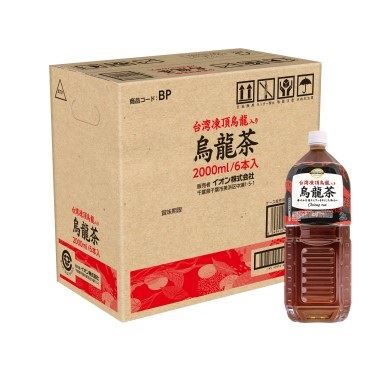 おうちでイオン イオンネットスーパー 【ケースのご予約】 トップバリュ ベストプライス 台湾凍頂烏龍茶入り 烏龍茶 2000mlX6本 ※ご ...
