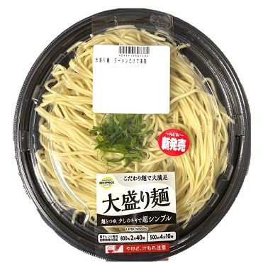 トップバリュ大盛り麺 ラーメンだけで満腹 | マックスバリュ東海の