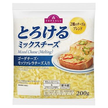 おうちでイオン イオンネットスーパー トップバリュ ゴーダミックスチーズ 200g