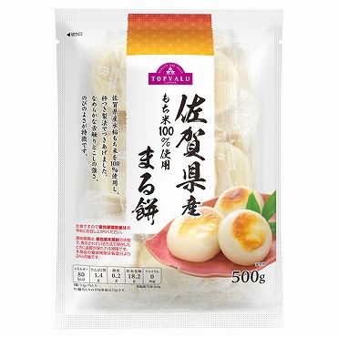 まるもち おうちでイオン イオンネットスーパー トップバリュ 佐賀県産まる餅 500g