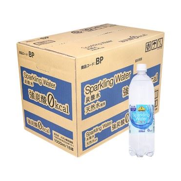 おうちでイオン イオンネットスーパー ケース販売 トップバリュ ベストプライス Sparkling Water炭酸水 1000ml 15本
