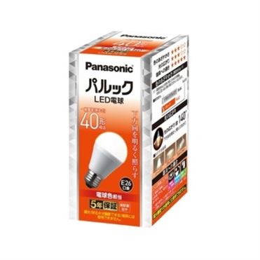 パナソニック LED電球下方向40形 電球色 1個 | マックスバリュ東海の