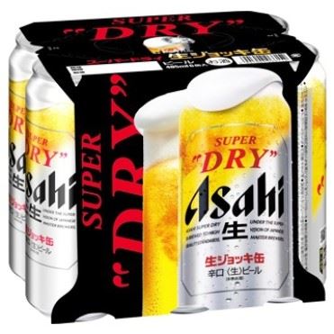 アサヒ スーパードライ 生ジョッキ缶 485ml×6 | マックスバリュ東海の