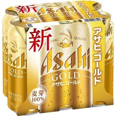 アサヒ アサヒゴールド 500ml×6 | マックスバリュ東海のネットスーパー