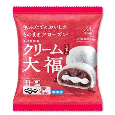 井村屋 クリーム大福 4個入（冷凍） | マックスバリュ東海のネットスーパー