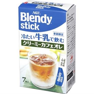 おうちでイオン イオンネットスーパー 味の素agf ブレンディスティック 冷たい牛乳で飲むクリーミーカフェオレ 7本