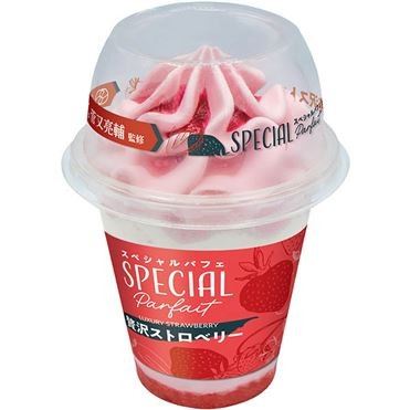 赤城乳業 スペシャルパフェ 贅沢ストロベリー 300ml | マックスバリュ
