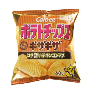 おうちでイオン イオンネットスーパー カルビー ポテトチップス ギザギザコンソメ 60g