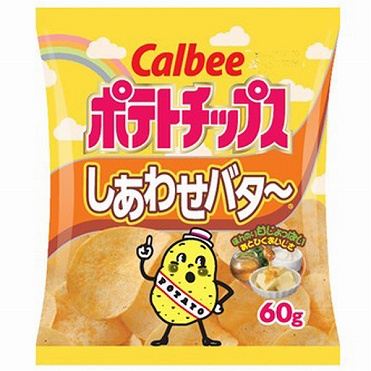 おうちでイオン イオンネットスーパー カルビー ポテトチップス しあわせバター 60g おうちでイオン イオンネットスーパー カルビー ポテトチップス しあわせバター 60g