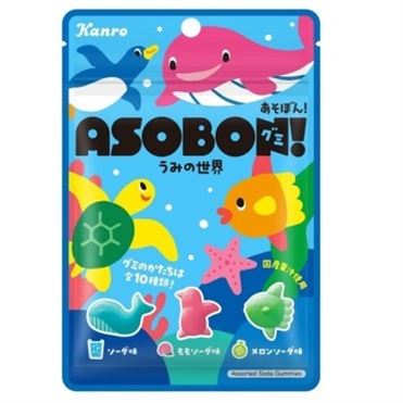 おうちでイオン イオンネットスーパー カンロ あそぼんグミうみの世界 52g