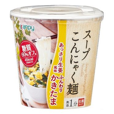 おうちでイオン イオンネットスーパー 加藤産業 スープこんにゃく麺かきたま 67 9g