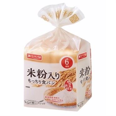 おうちでイオン イオンネットスーパー 神戸屋 米粉入りもっちり食パン 6枚入