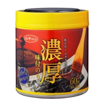 白子 濃厚味付のり卓上 60枚 | マックスバリュ東海のネットスーパー