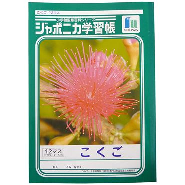 おうちでイオン イオンネットスーパー ショウワノート ジャポニカ 国語 12マス B5jl 9 Jlー9 1冊