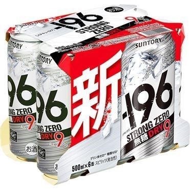 サントリー ー196ストロングゼロ 無糖ドライ 500mlX6 | マックスバリュ