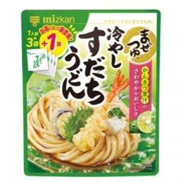 Mizkan まぜつゆ 冷やしすだちうどん 29gx4 | マックスバリュ東海の