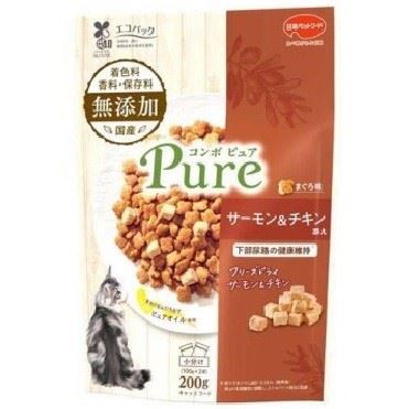 ペット用】日本ペットフード コンボ キャット ピュア サーモン＆チキン