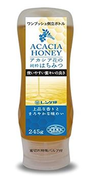 おうちでイオン イオンネットスーパー 日本蜂蜜 レンゲ印アカシア花はちみつ 245g