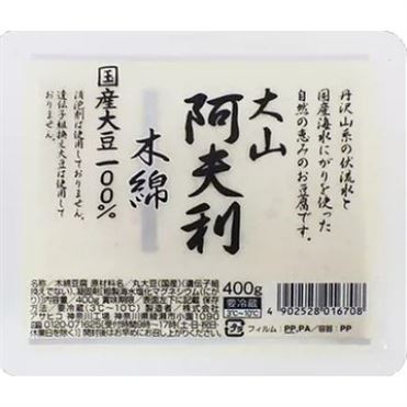 おうちでイオン イオンネットスーパー アサヒコ 国産大山阿夫利豆腐 木綿 400g