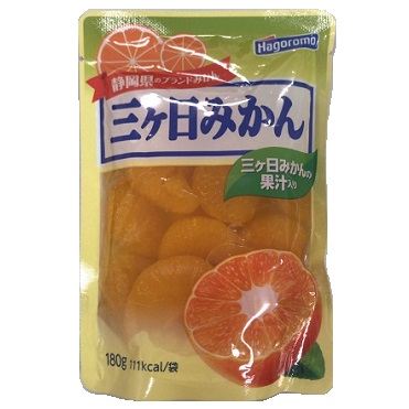 おうちでイオン イオンネットスーパー はごろもフーズ 静岡県産三ヶ日みかんパウチ 180g