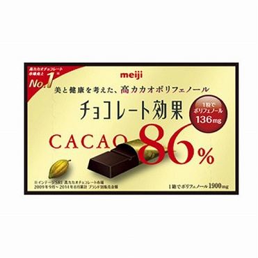 チョコレート 効果 86