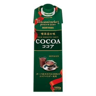 守山乳業 喫茶店の味 ココア 1000g | マックスバリュ東海のネットスーパー