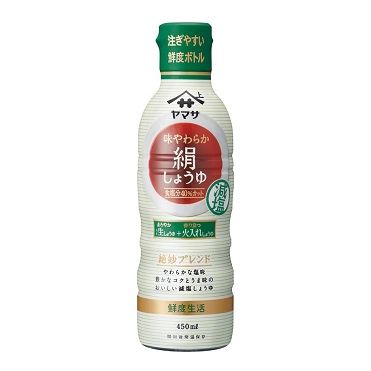 おうちでイオン イオンネットスーパー ヤマサ醤油 鮮度生活絹しょうゆ減塩 450ml