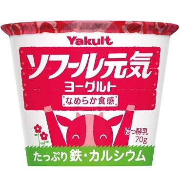 おうちでイオン イオンネットスーパー ヤクルト販売 ソフール元気ヨーグルト 70g