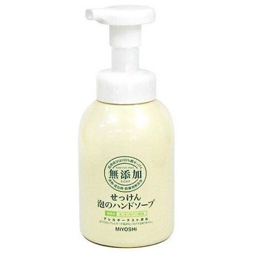 おうちでイオン イオンネットスーパー 玉の肌石鹸 ミヨシ 無添加せっけん 泡のハンドソープ ポンプ 350ml