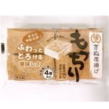 おうちでイオン イオンネットスーパー 横山食品 もっちり絹厚揚げ 4個 おうちでイオン イオンネットスーパー 横山食品 もっちり絹厚揚げ 4個