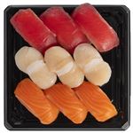 【11／22～24配送分】大吉 にぎり寿司【本鮪・ホタテ・サーモン】 1パック
