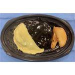 【11／28-30配送分】ブラックカレーソースチーズハンバーグ 1パック