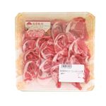 国産豚肩ロースうす切り 180g（100gあたり298円（本体））