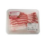 【5／4（日）配送分】国産豚肉ばらスライス200g入（100g当り本体198円）