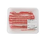 国産豚肉ばらスライス 200g（100gあたり198円（本体））