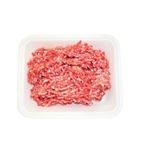 国産牛豚ミンチ（解凍）80g（100gあたり198円（本体））