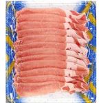 国産豚ロースうす切り 200g（100g当り158円（本体））