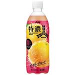 アサヒ飲料 三ツ矢特濃ピンクグレープフルーツスカッシュ 500ml