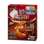 【ペット用】ユニ・チャーム 銀のスプーン三ツ星グルメしみ旨お魚仕立て3種の素材入りお魚レシピ 160g