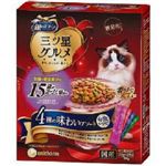 【ペット用】ユニ・チャーム 三ツ星腎臓15歳4種アソート 200g