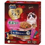 【ペット用】ユニ・チャーム 三ツ星毛玉お魚4種アソート 200g